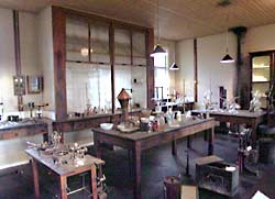 Alfred Nobel's laboratory in Bofors, Sweden.