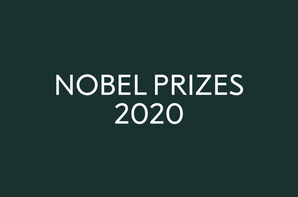 Nobel Prizes 2020 graphics